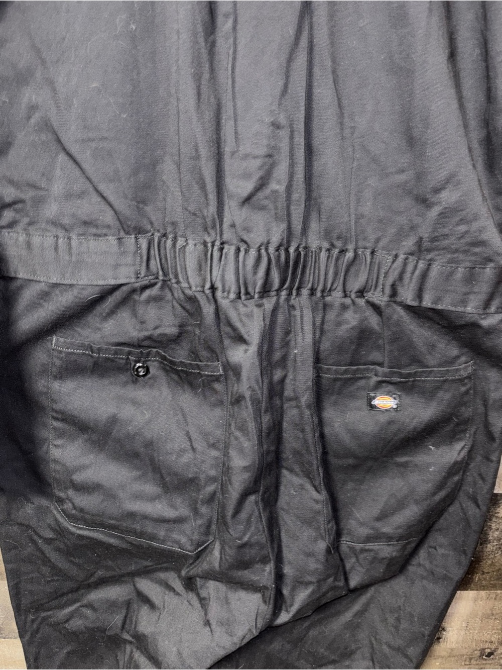 Dickies Black Work Coverall Jumpsuit Large - Picture 12 of 13